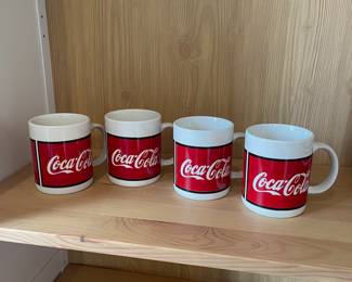 D146 - $35. 12 Pc Gibson Coca Cola Set with Bottle Opener. 