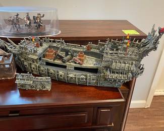 D80 - $250. Mega Bloks Pirates of the Caribbean / Playmobil Sets. 1017, 1064, 1065, 1067. We have the boxes and a bin of pieces!