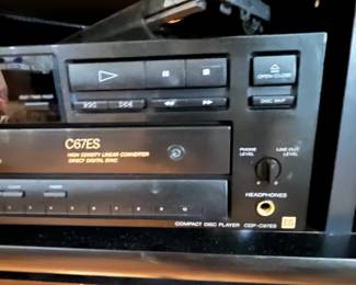 D102 - $100. Sony STR-GX67ES AM FM Stereo Receiver. 