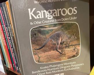 D85 - $15. Wild Wild World of Animals. 14 books by Time Life. 