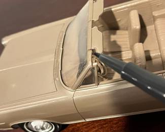 D89 - $75. 1964 Pontiac Bonneville Convertible. Dealer Promo Model. One sun visor is not attached but we have it. 