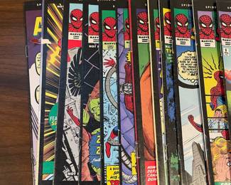 D88 - $25. 2007 Spiderman Reprints. 1-24 missing #12. 