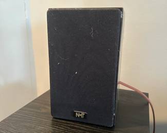 D104 - $25. PAIR NHT Zero Bookshelf Speakers 