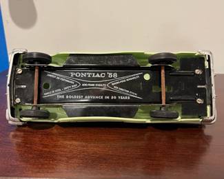 D90 - $120. 1958 Pontiac Bonneville Dealer Promo Model Car. 