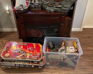 D80 - $250. Mega Bloks Pirates of the Caribbean / Playmobil Sets. 1017, 1064, 1065, 1067. We have the boxes and a bin of pieces!
