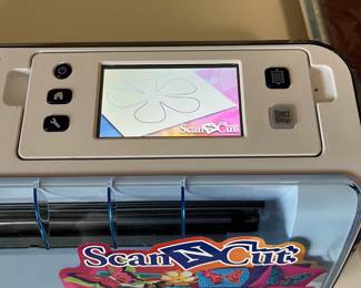 D134 - $80. Brother Scan N Cut (Model M250) Hobby Cutting Machine with Power Cord. 