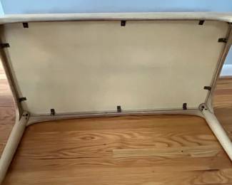 D4 - $250. Heywood Wakefield Coffee Table. Measures 36" x 19" x 16.5" tall. 