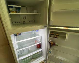D145 - $250. LG Fridge / Freezer Model LTCS20020W / 00. January 2023 Model. Currently running & working great! Used as a 2nd fridge - right inside the door for easy moving! Please have a dolly and help to load!