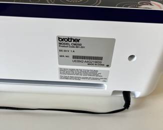 D134 - $80. Brother Scan N Cut (Model M250) Hobby Cutting Machine with Power Cord. 