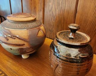 Handcrafted Pottery - signed. 