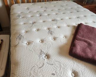 Queen Size Headboard....Queen Mattress. 