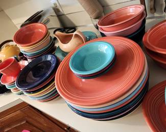 Fiestaware - Some Vintage, some not! 