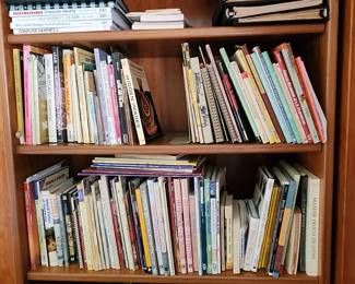 Books, Books and more Books. 