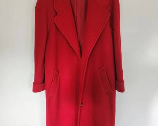 Land's End Red Coat. 