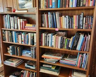 Books, Books and more Books. 