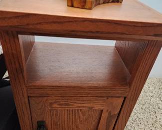 Mission Style Side Table/Cabinet