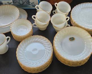 Beautiful set of Fire King Dishes