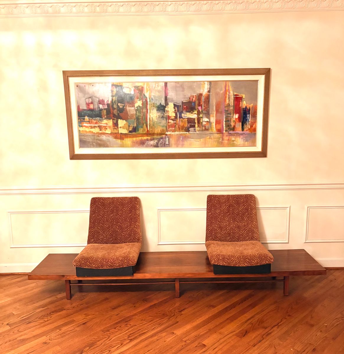 Milo Baughman for Thayer Coggin (1964) sofa bench