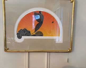 Pencil signed/numbered  Erte' lithograph
