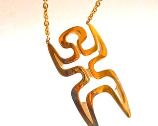 Tortolani vintage oversized Man necklace