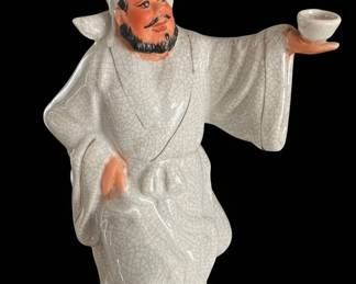 Chinese Shiwan Pottery Scholar Figurine