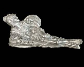 Reclining Warrior Sculpture