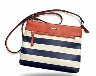 Nautica Striped Crossbody Bag