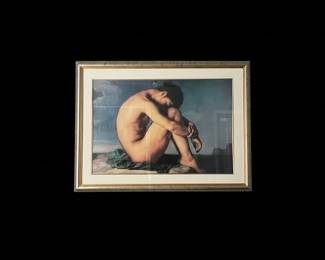 Young Man by the Sea, after Hippolyte Flandrin