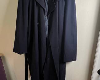 M and H San Francisco Los Angeles Men's Trench Coat