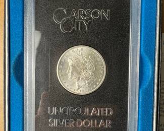 The Carson City Morgan Silver Dollar