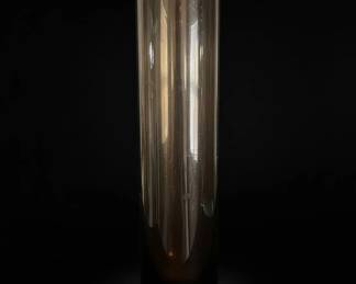 Tall Gradient Art Glass Cylinder Vase