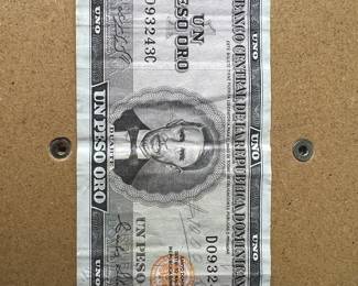 1 Dominican Peso Oro Banknote