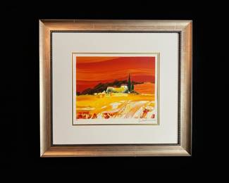 Signed Landscape Artwork