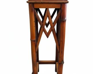 Victorian Bamboo Plant Stand