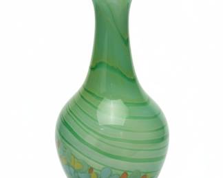 Murano Style Art Glass Vase