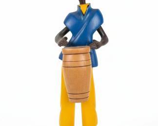 Barbados Drummer Figurine