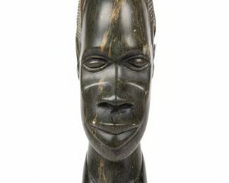 Shona African Stone Head Bust Sculpture