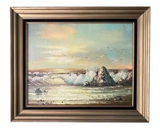 Seascape Oil Painting by Kovac