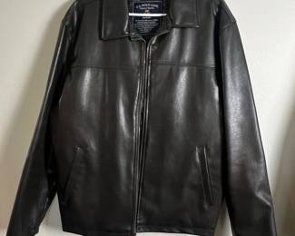 U.S. Polo Assn. Men's Faux Leather Jacket