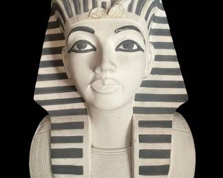 Egyptian Pharaoh Bust Figurine