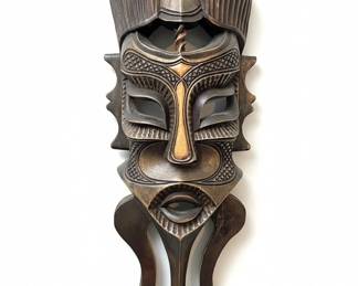 Hand Carved African Mask