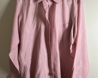 Yves Saint Laurent "YSL" Monogram Dress Shirt