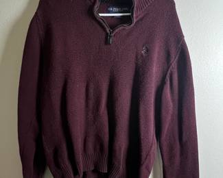 U.S. Polo Assn. Men's Quarter-Zip Pullover Sweater