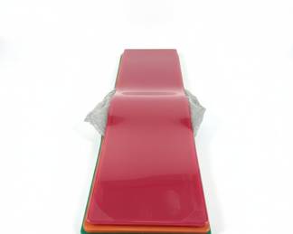 Set of Colored Art Deco Shelves (3)