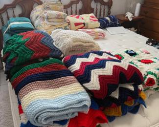 Crochet afghans