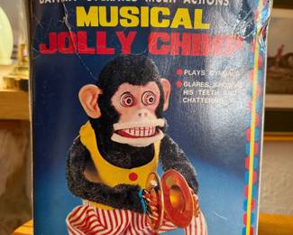 Musical Jolly Chimp in original box