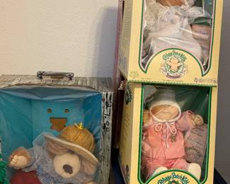 Cabbage Patch and Teddy Ruxpin dolls - New in original box