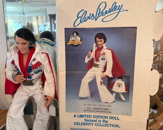 Elvis Presley doll w/original box