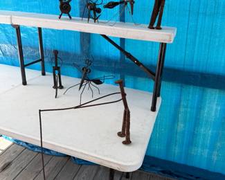 Hand fabricated ironworks