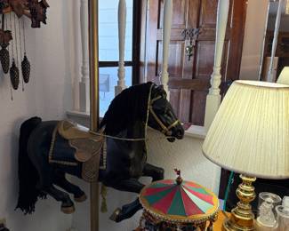 Carousel horse
